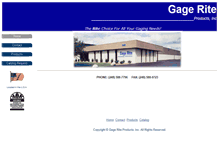 Tablet Screenshot of gagerite.com